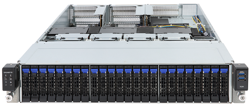 Orbit R281 Server Barebone: Gigabyte R281-G30 Rack Server